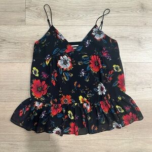 Alexander McQueen Floral Cami Top